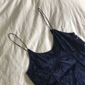 Free people velvet slip